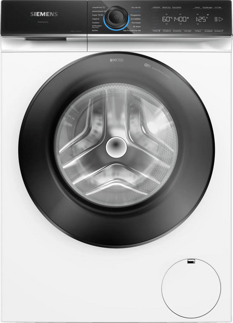 Siemens WG44B20Z0 Waschmaschine Frontlader mit WiFi App-Control, Aquastop und Quick Wash, Weiß, 9 kg - Bild 1