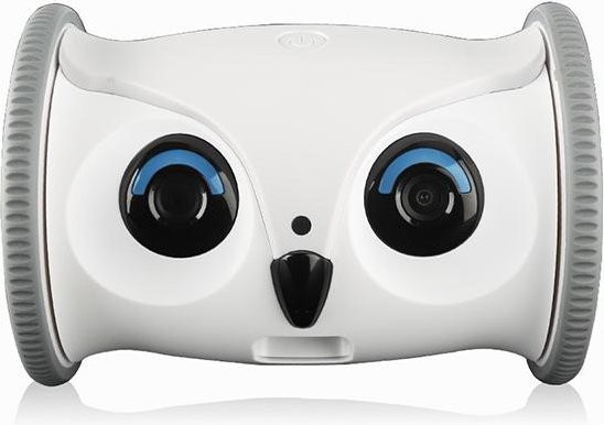 Interaktiver Eulenroboter, Automatisches Intelligentes Haustierspielzeug, Wifi, mit 1080P HD-Videokamera, Weiß - Bild 1
