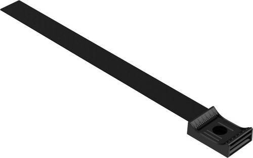 Hebotec KBS-MA8M 10-60 20 Befestigungssockel in Schwarz Matt aus Aluminium - Bild 1