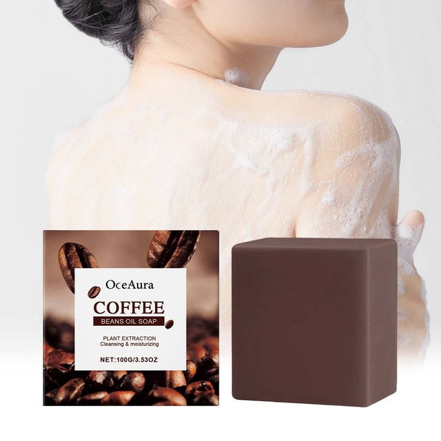 OceAura Kaffee-Seife, für empfindliche Haut, Unisex - Bild 1