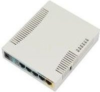 Mikrotik RB951Ui-2HnD Single-Band Wi-Fi 4 Access Point in Weiß mit Ethernet/LAN und USB-A - Bild 1