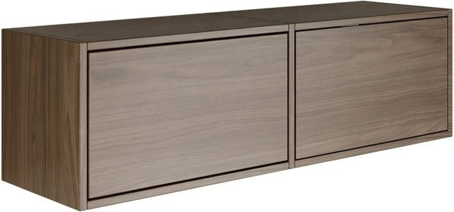 Selsey TV-Hängeboard Framme in Holzoptik Walnuss Dunkel, Breite: 100 cm - Bild 1