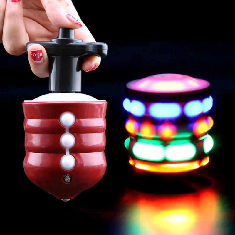 soulbao Elektrisches Gyro-Rotationsspielzeug, mit LED-Leuchten - Bild 3