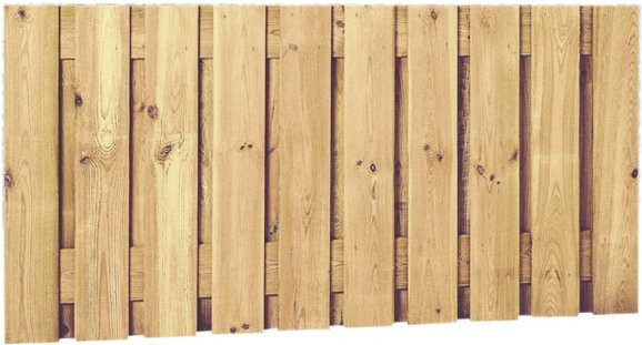 Holzzaun Dichtzaun B: 180 cm, H: 90 cm - Bild 1