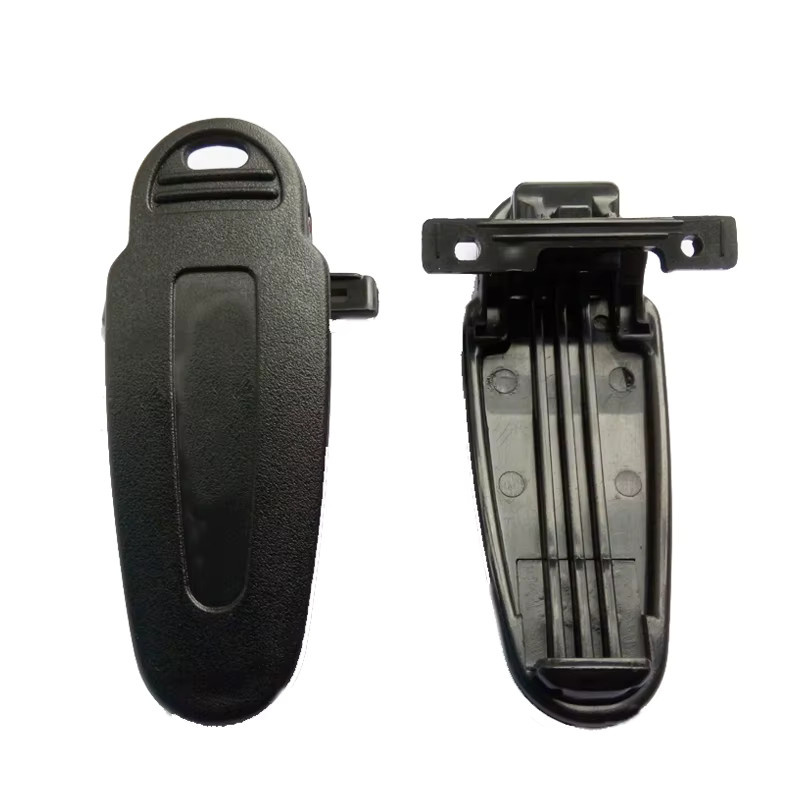 10 Stück KBH-12 Gürtelclips in Schwarz für Kenwood Funkgeräte TK-3360 TK-2360 TK-3170 TK-3160 TK-3140 TK-2170 TK-2160 - Bild 2