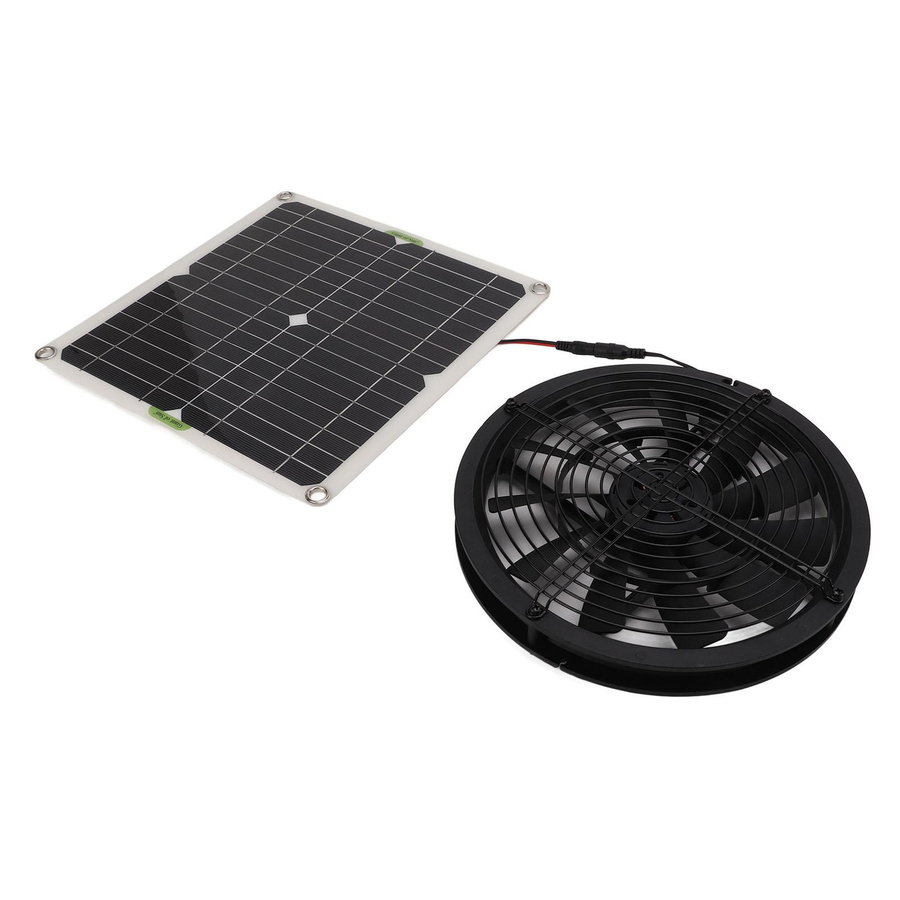 Solarbetriebener Ventilator mit 10 Zoll Durchmesser und 100W Leistung für Wohnmobile, Yachten und Gewächshäuser - Bild 3