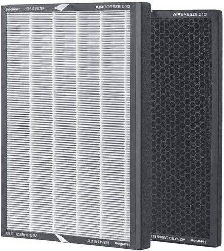 Laserliner AirBreeze 510 Filter-Set Ersatzfilter in Weiß/Schwarz - Bild 1