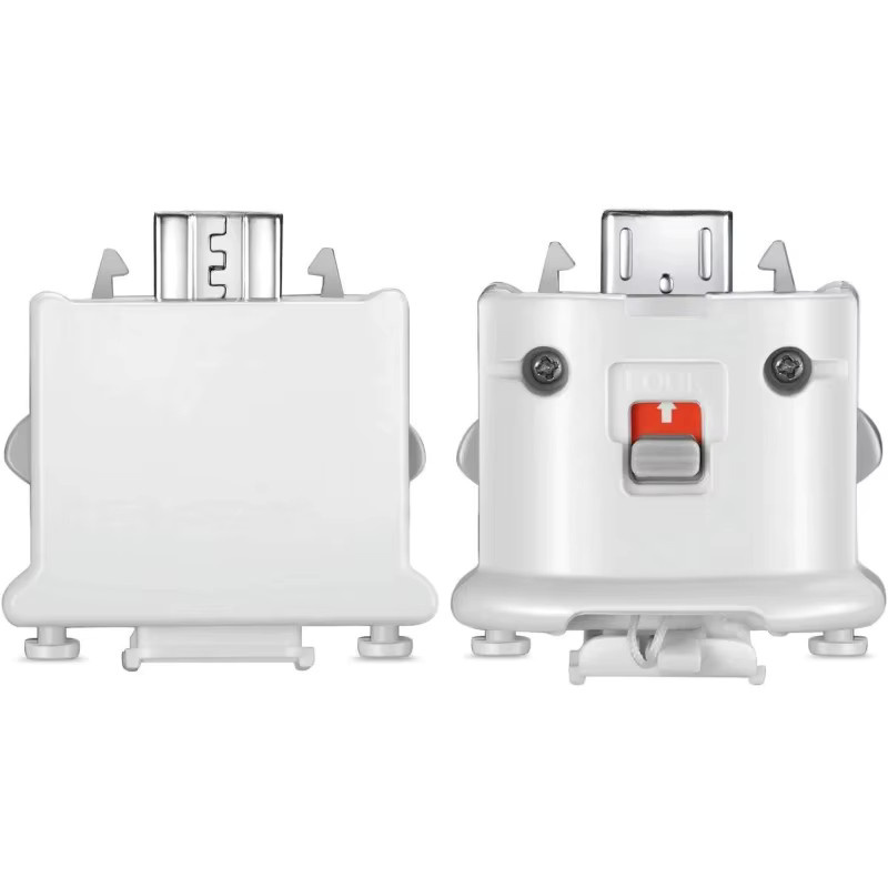 Benicabaly Motion Plus Adapter für Wii-Fernbedienung, externes Beschleunigungssensor-Modul in Weiß - Bild 2