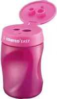STABILO EASYsharpener Dosenspitzer für Rechtshänder in Pink und Transparent - Bild 1