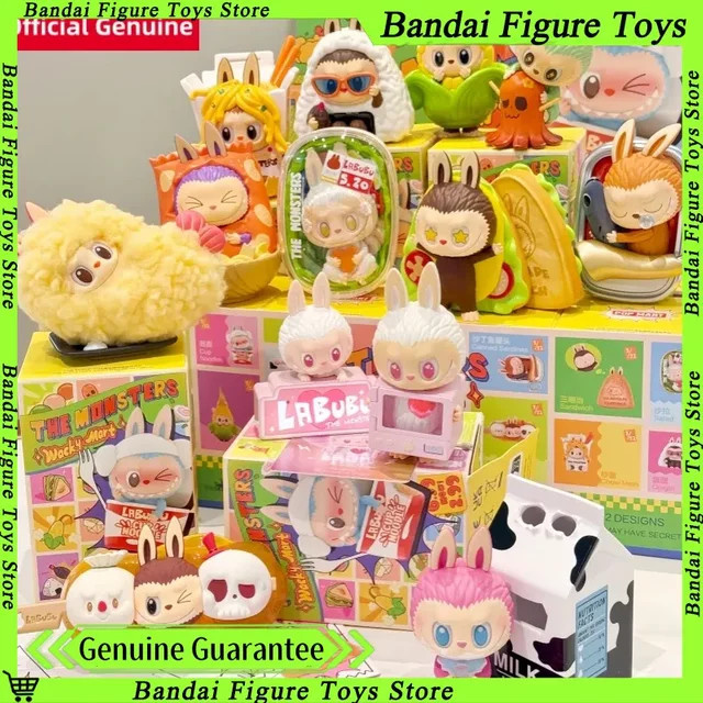 POP MART Wacky Mart Series Labubu Anime Figur, Einzelfigur - Bild 1