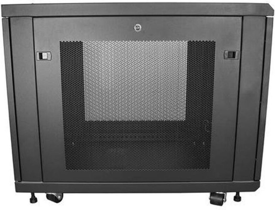 StarTech.com Server Rack Cabinet 12U in Schwarz mit einer Tiefe von 78,70 cm (RK1233BKM) - Bild 2