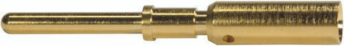 HARTING Crimpkontakt 21011009925 aus Messing mit Goldbeschichtung - Bild 1