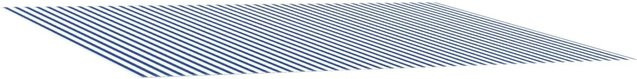 vidaXL Markisenersatzstoff aus Polyester in Blau und Weiß, Breite: 400 cm, Tiefe: 300 cm - Bild 1