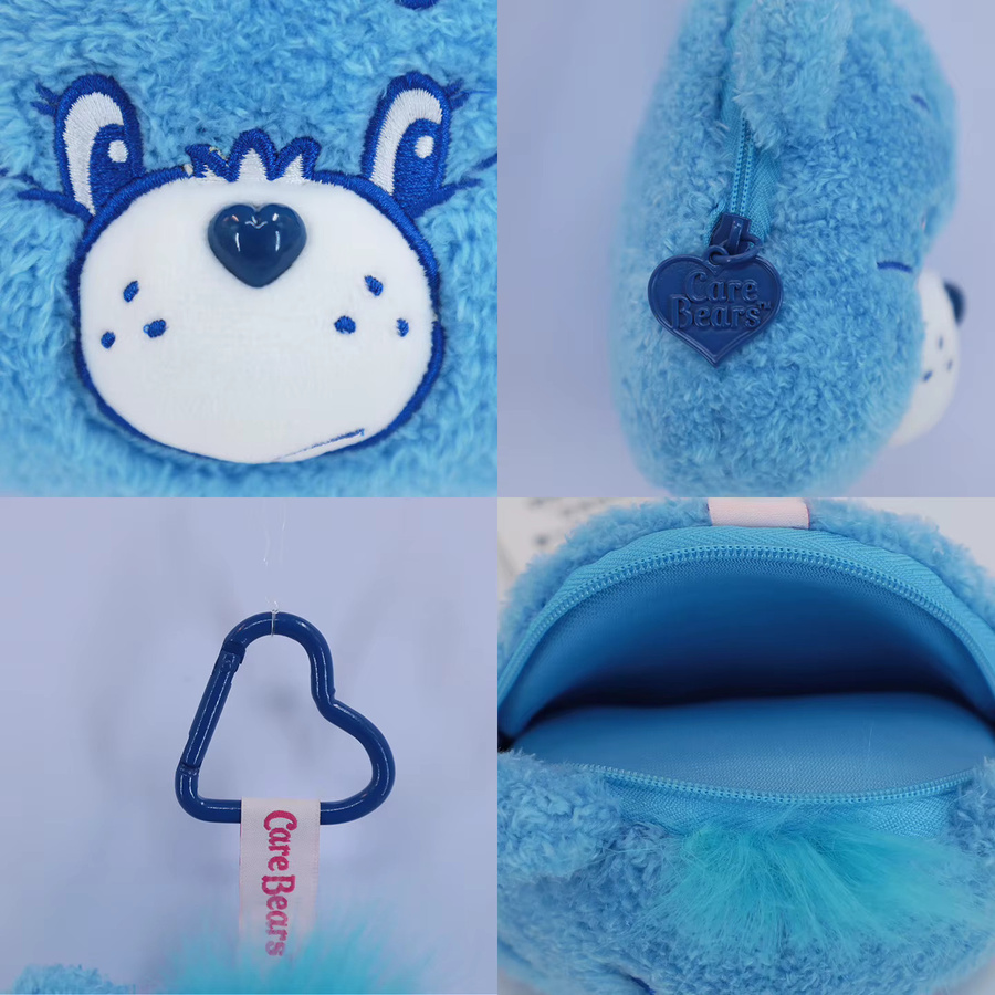 Care Bears Plüsch-Geldbörse, Kopfhörer-Datenkabel-Aufbewahrungstasche, 12cm - Bild 3