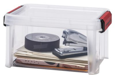 Paperflow CLIP'N STORE Aufbewahrungsbox mit Deckel, transparent, 5 l, BPA-frei und lebensmittelgeeignet - Bild 1