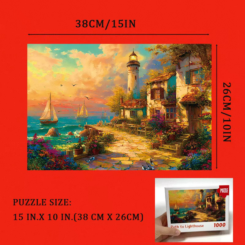 MaxRenard Leuchtturmweg, Puzzle, 1.000 Teile - Bild 5