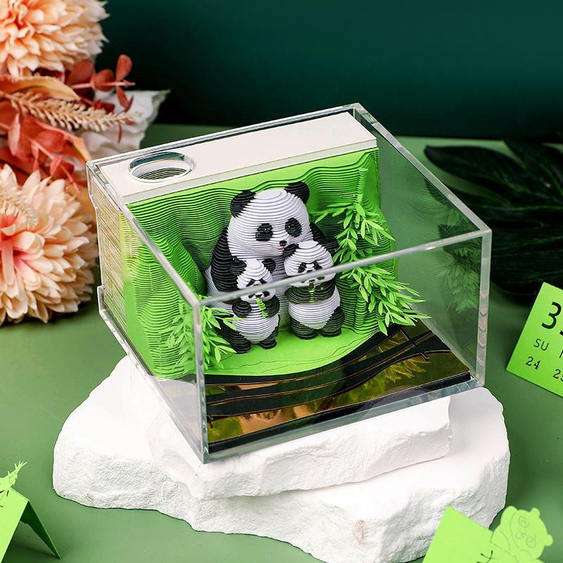 Gardenny 2027 3D Abreißkalender mit künstlerischem Papierschnitz-Design in Multicolour - Bild 7