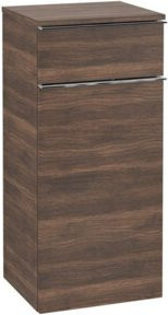 V&B Seitenschrank VENTICELLO mit Tür und Schubladen, Farbe Grau, B/T/H: 40,4 x 37,2 x 86,6 cm - Bild 1