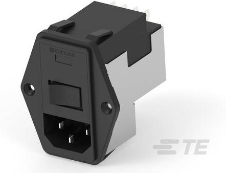 TE Connectivity 8-6609928-1 Steckverbinder in Schwarz - Bild 1