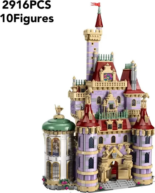 Potdemiel Die Schöne und das Biest Prinz Adam Schloss, Bausteinset, Disney - Bild 1