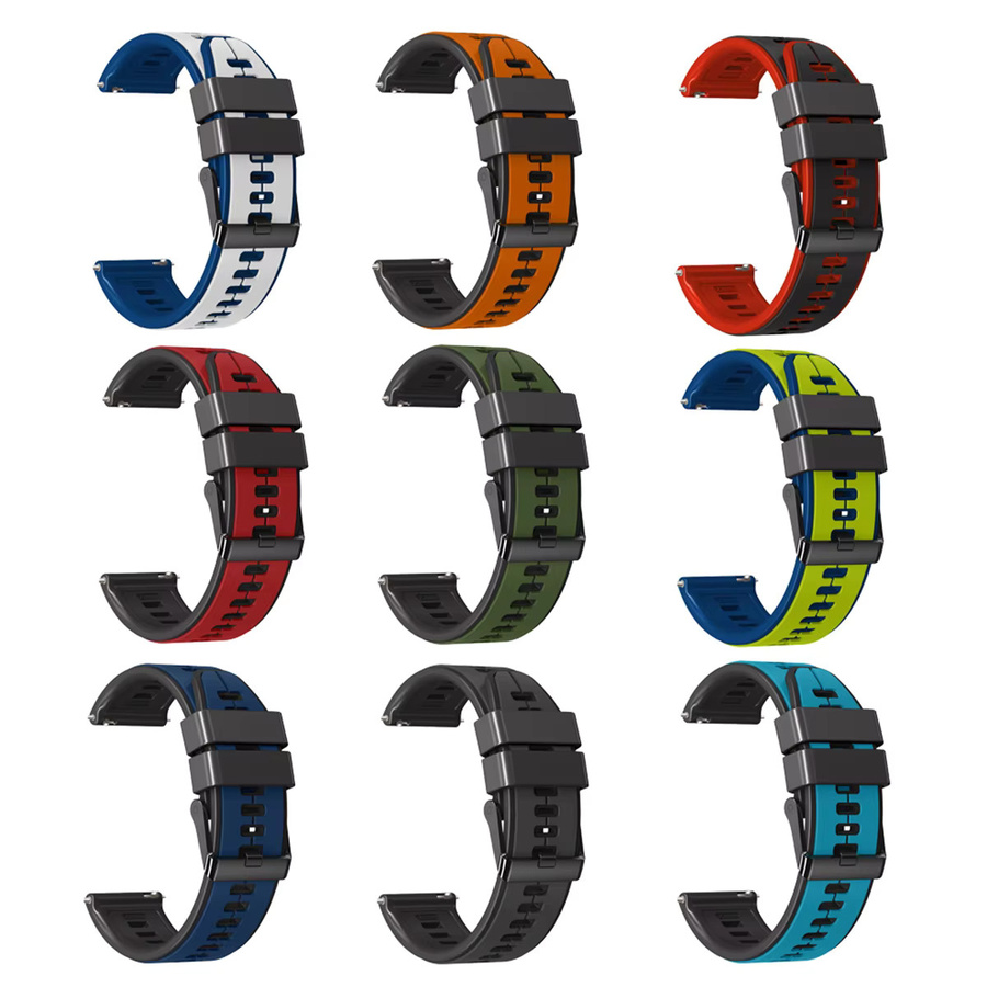 FancyWrist Uhrenarmband Silikon, 22 mm, Bunt - Bild 4