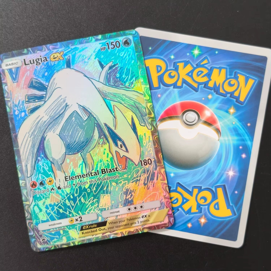 Keeppley Pokémon Great Tusk Lugia ex Game Texture Collection Card, Pappe / Karton, englisch - Bild 3