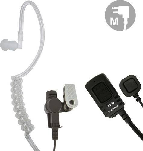 Albrecht Headset Sprechgarnitur AE 32M 41636 In-Ear Transparent - Bild 1