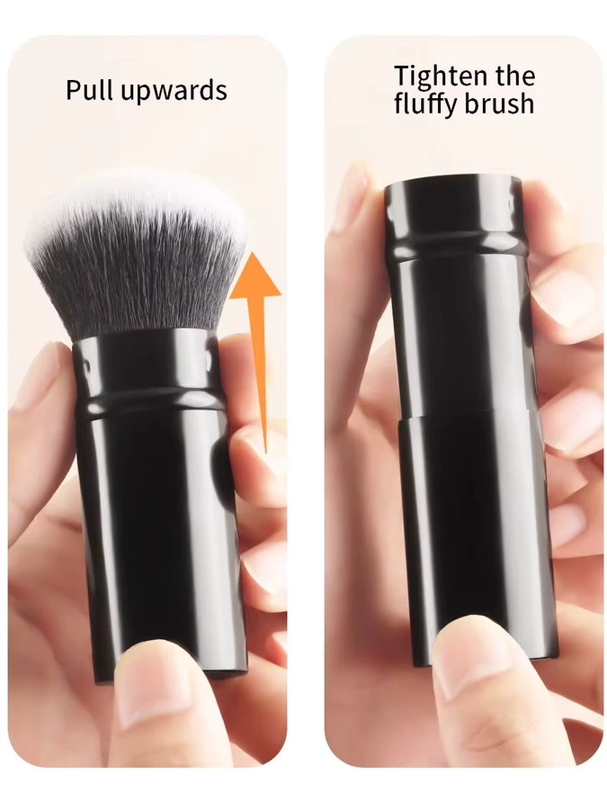 Ronshadow Make-up-Pinsel, Pilzkopf-Pinsel für Puder und Rouge, Unisex - Bild 6