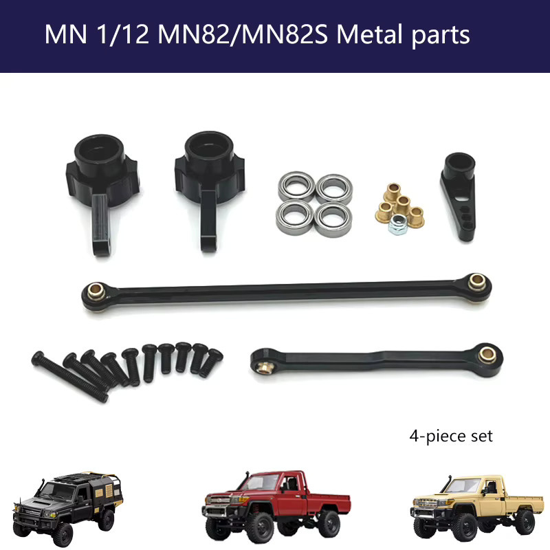 MN82S Offroad-Fernsteuerungszubehör, Metall- und Original-Werksersatzteile, Vierradantrieb - Bild 2