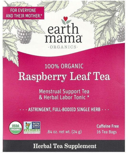 Organics Himbeerblättertee koffeinfrei Teebeutel 16 Stück 24 g - Bild 1