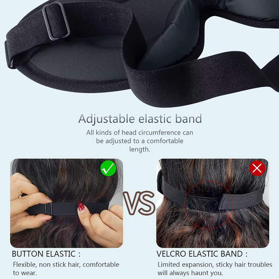3D Schlafmaske, Unisex, Lichtschutz - Bild 4