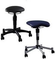 Topstar Hocker Balance 20 in Anthrazit mit Kunstlederbezug - Bild 1