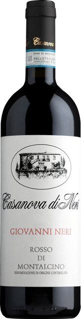 Casanova di Neri Rosso di Montalcino 2018, Sangiovese, Rotwein, trocken, Italien, 0,75 l - Bild 1