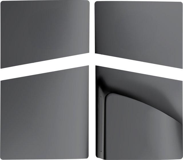 Kolorkoli Pro Disc Edition Ersatz-Frontplatte für PlayStation 5 Pro in Schwarz - Bild 1