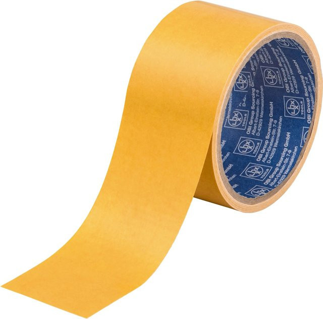 LUX-TOOLS Bodenverlegewebeband doppelseitig Breite: 5 cm, Länge: 5 m - Bild 1