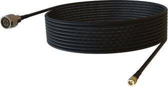 Poynting A-CAB-49 HDF-195 Low Loss Kabel N-Type zu SMA-Male, Schwarz, Länge: 10 m - Bild 1
