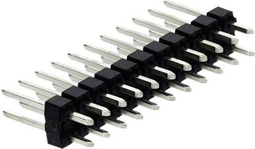 Molex Stiftleiste Standard Schwarz 2 Reihen 901310131 Tray - Bild 1