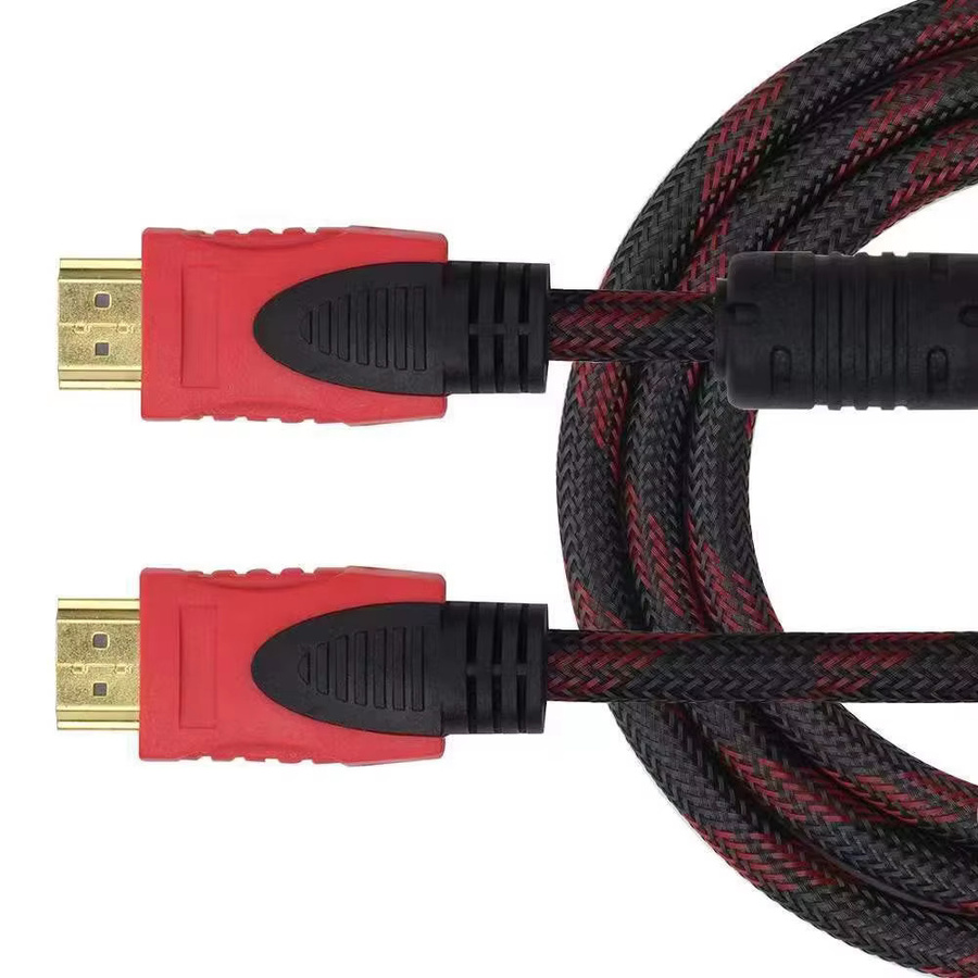 Vention Hochgeschwindigkeits HDMI Kabel in Schwarz und Rot, geflochtenes 1.4V Datenkabel für HDTV, Computermonitor und 3D-Unterstützung - Bild 5