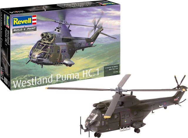 Revell Westland Puma HC.1, Fahrzeug, 1:144, ab 12 Jahre - Bild 1