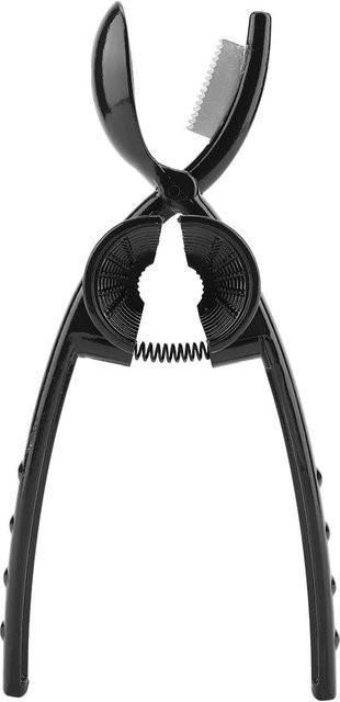 GoolRC 2 in 1 Multifunktionaler Nussknacker aus Metall in Schwarz mit ergonomischem Griff - Bild 1