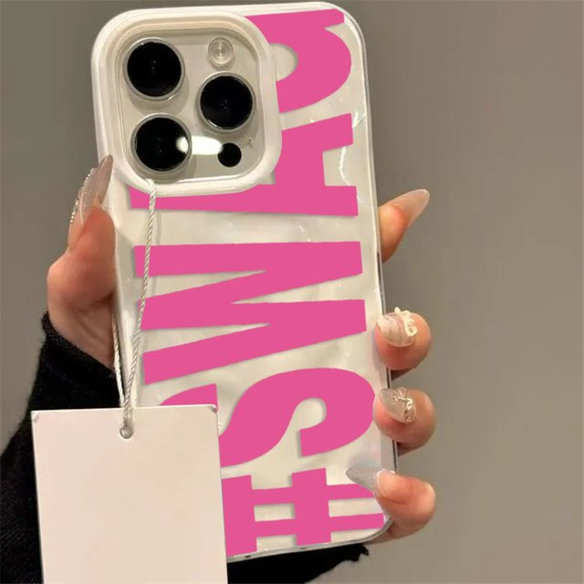 SWAG Handyhülle Candy Wave in Pink für iPhone 11 bis iPhone 17 Pro Max mit weicher Textur - Bild 1