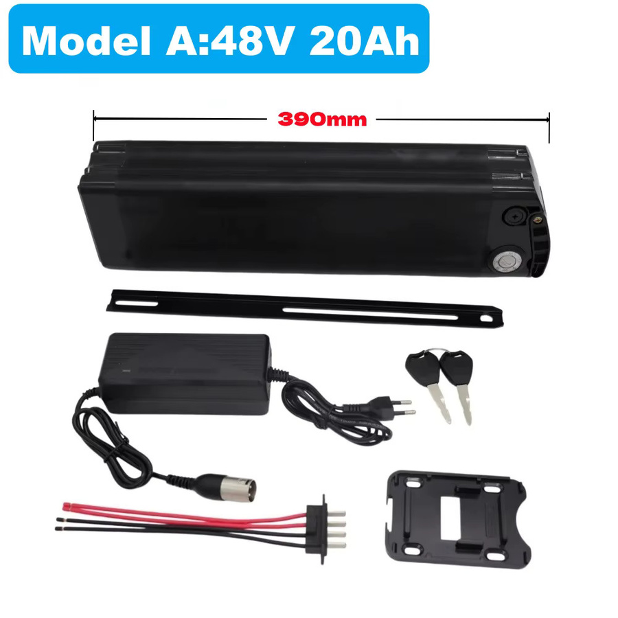 Bafang 48V 15Ah Lithium-Ionen-Akku mit integriertem BMS und Ladegerät in Schwarz für Silverfish 250W-1000W Bafang Motorkit - Bild 7