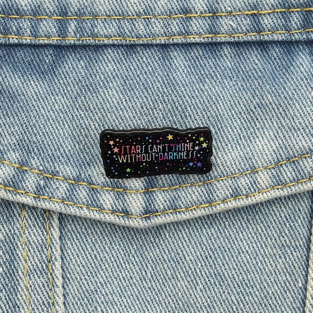 Miss Zoe Brosche, Sterne können nicht strahlen ohne Dunkelheit, Unisex - Bild 1