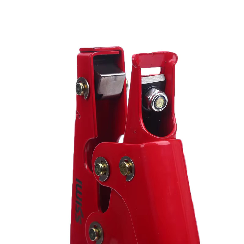Rote Klemmzange zum Befestigen und Schneiden von Nylonkabeln mit einer Breite von 2,4 bis 9 mm - Bild 3