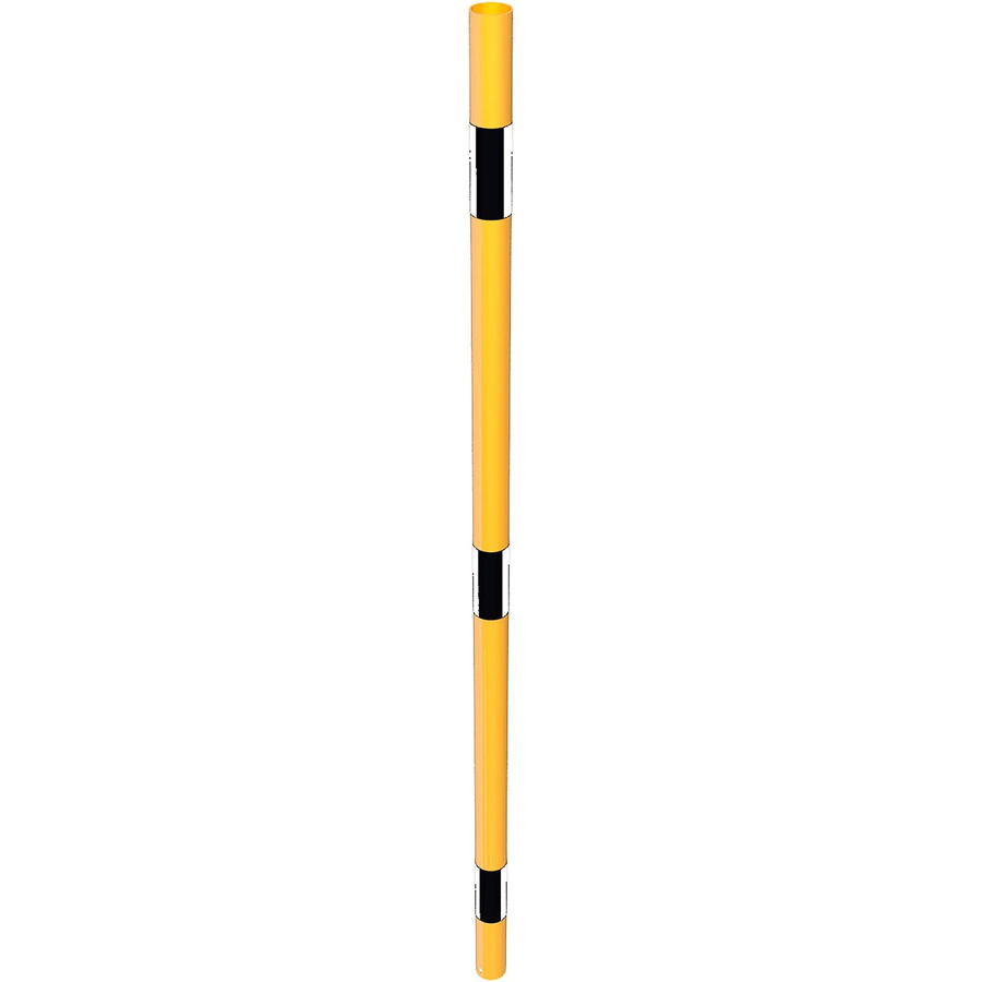 Schake Querholm Stahlrohr Gelb-Schwarz Durchmesser: 48 mm, Länge: 1500 mm - Bild 2