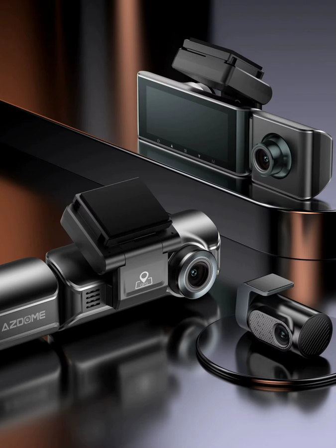 AZDOME M550 Pro Dashcam mit 4K UHD, 5,8 GHz WLAN, GPS und 24-Stunden-Parkmodus in Schwarz - Bild 7