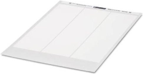Phoenix Contact Gerätemarkierung BMKL 18X 6 WH Weiß Beschriftungsfläche: 6 x 18 mm - Bild 1