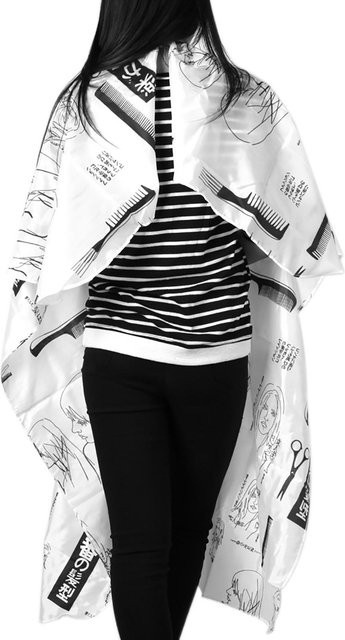 Shoemst Haarschneideumhang, White, Unisex - Bild 1