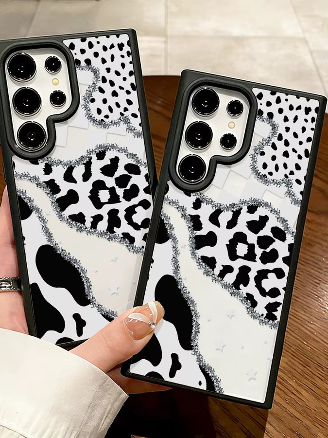 AKABEILA Silikon-Handyhülle mit Leoparden-Design für Samsung Galaxy A-Serie in Multicolour - Bild 7