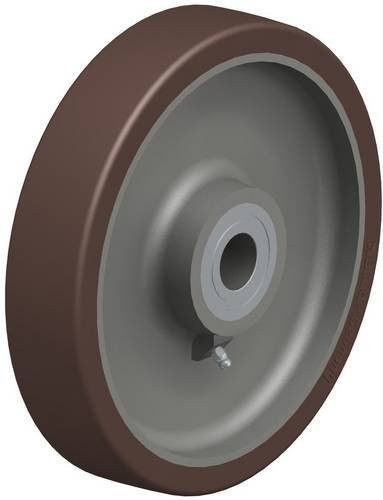 Blickle Schwerlast-Rad 251/30K in Silber und Braun mit einem Durchmesser von 250 mm und einer Tragfähigkeit von maximal 1250 kg - Bild 1